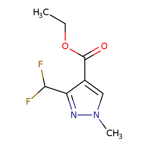 Ethyl 3-(difluoromethyl)-1-methyl-1H-pyrazole-4-carboxylate