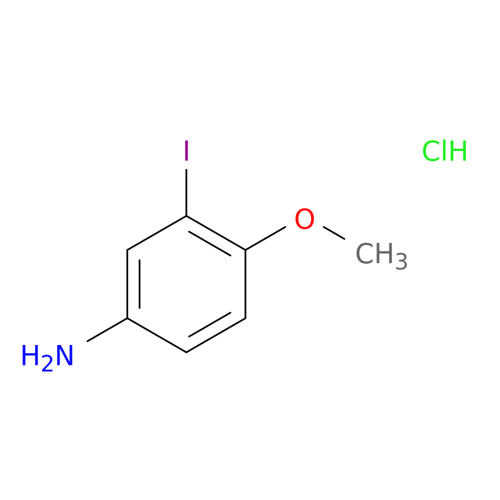 3-Iodo-4-methoxyaniline, HCl