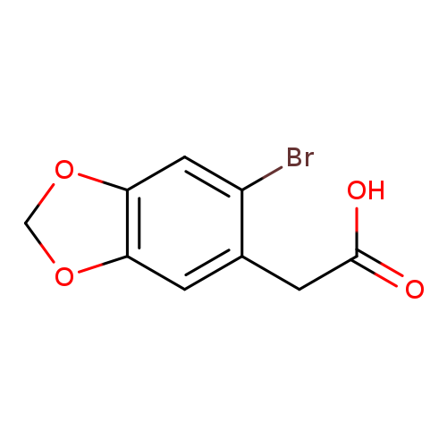 (6-Bromo-1,3-benzodioxol-5-yl)acetic acid