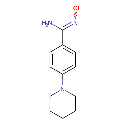 N'-hydroxy-4-(piperidin-1-yl)benzene-1-carboximidamide