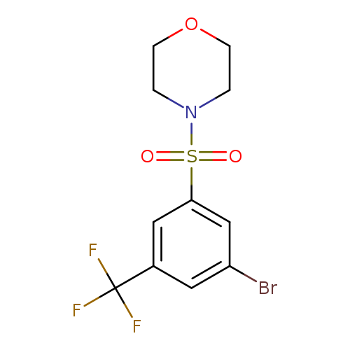 4-(3-Bromo-5-trifluoromethylphenylsulfonyl)morpholine