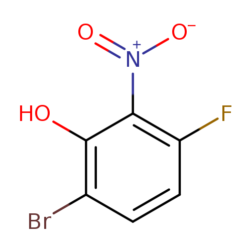 Phenol, 6-bromo-3-fluoro-2-nitro-