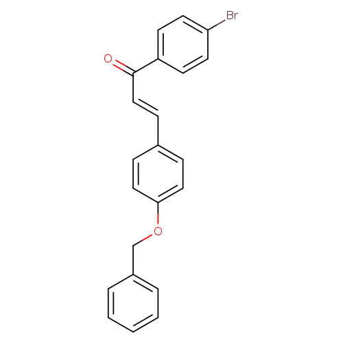 (2E)-3-[4-(benzyloxy)phenyl]-1-(4-bromophenyl)prop-2-en-1-one