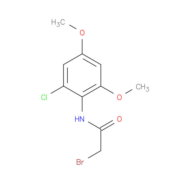 2-Bromo-n-(2-chloro-4,6-dimethoxyphenyl)acetamide