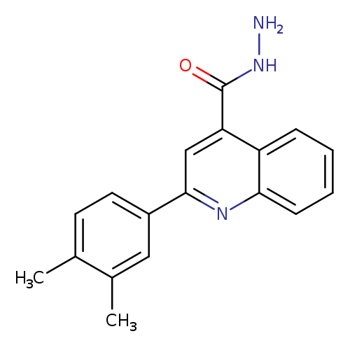 2-(3,4-Dimethylphenyl)quinoline-4-carbohydrazide