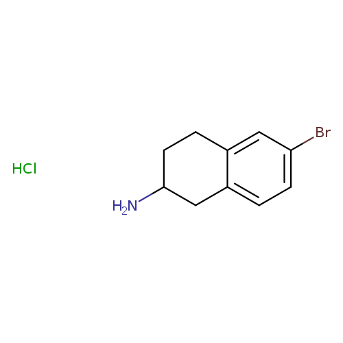 2-Naphthalenamine, 6-bromo-1,2,3,4-tetrahydro-, hydrochloride (1:1)