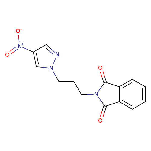 2-[3-(4-nitro-1H-pyrazol-1-yl)propyl]-2,3-dihydro-1H-isoindole-1,3-dione