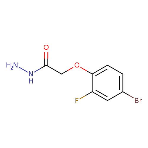 2-(4-Bromo-2-fluorophenoxy)acetohydrazide