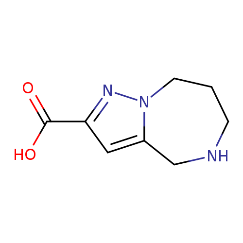 4H,5H,6H,7H,8H-pyrazolo[1,5-a][1,4]diazepine-2-carboxylicacid
