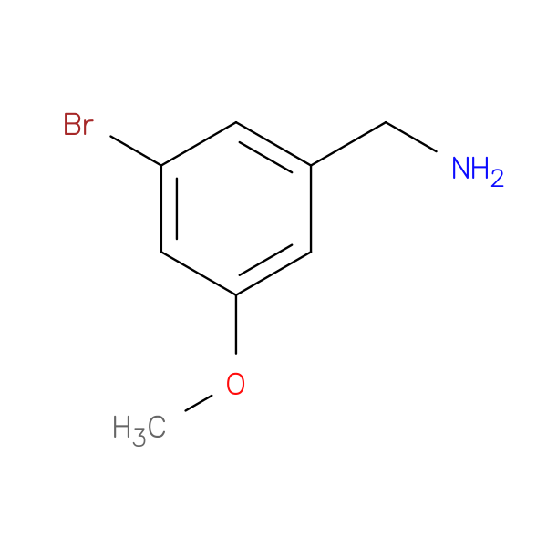 (3-bromo-5-methoxyphenyl)methanamine