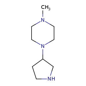 1-Methyl-4-(3-pyrrolidinyl)piperazine trihydrochloride