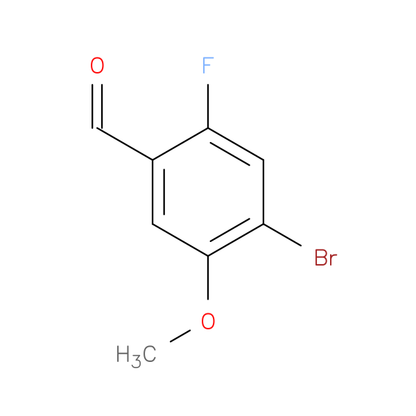 4-Bromo-2-fluoro-5-methoxybenzaldehyde