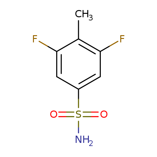 3,5-difluoro-4-methylbenzene-1-sulfonamide