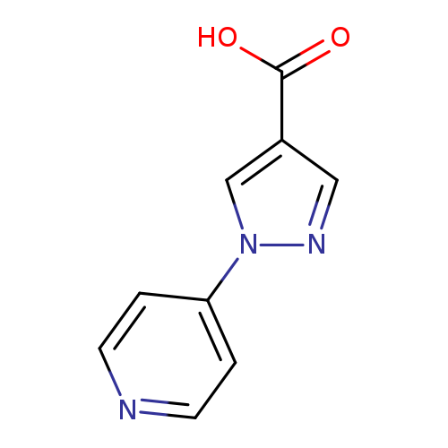 1-(Pyridin-4-yl)-1H-pyrazole-4-carboxylic acid