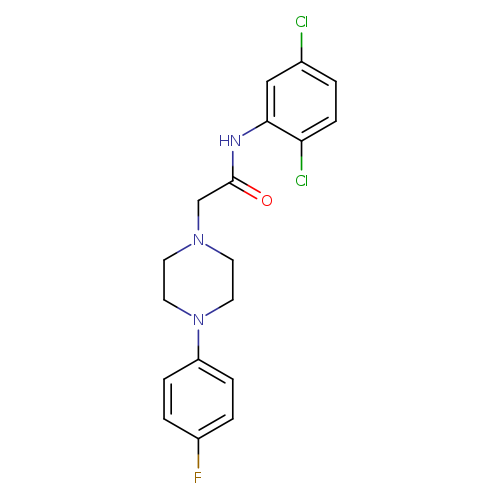 N-(2,5-dichlorophenyl)-2-[4-(4-fluorophenyl)piperazin-1-yl]acetamide