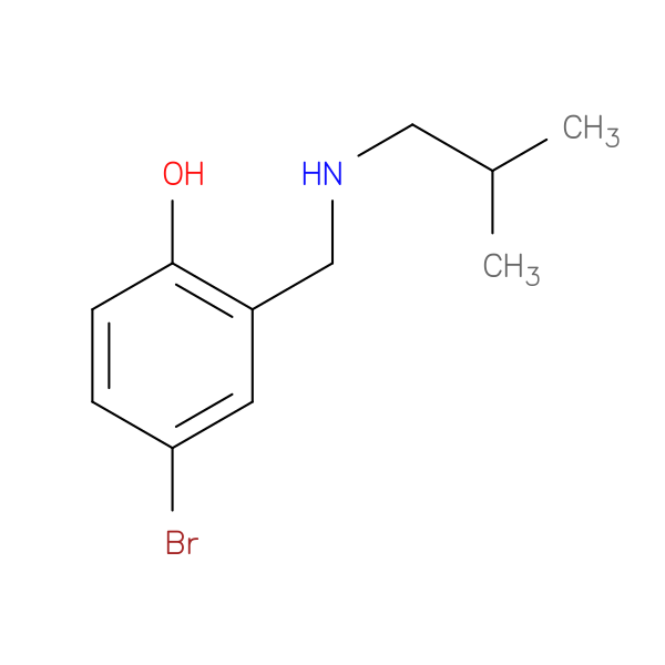 4-bromo-2-{[(2-methylpropyl)amino]methyl}phenol