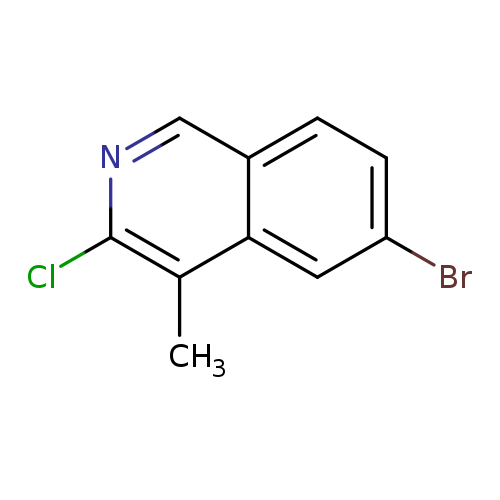 6-bromo-3-chloro-4-methylisoquinoline