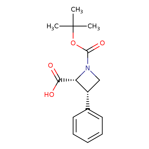 rac-(2R,3S)-1-[(tert-butoxy)carbonyl]-3-phenylazetidine-2-carboxylic acid