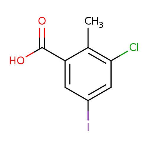 3-Chloro-5-iodo-2-methylbenzoic acid