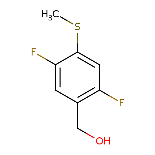 (2,5-Difluoro-4-methylsulfanylphenyl)methanol