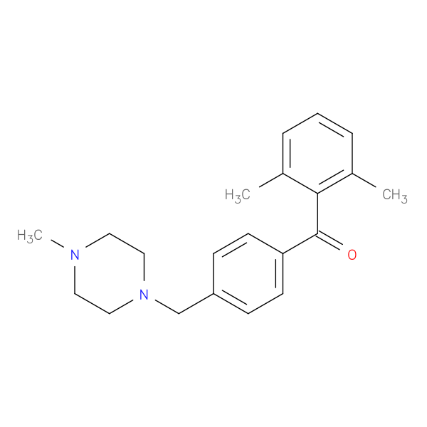 2,6-DIMETHYL-4'-(4-METHYLPIPERAZINOMETHYL) BENZOPHENONE