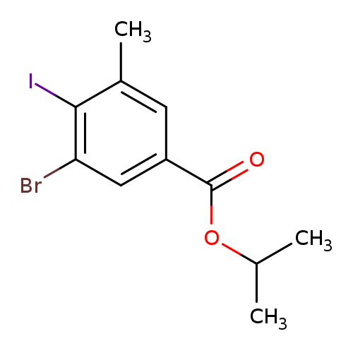 Propan-2-yl 3-bromo-4-iodo-5-methylbenzoate