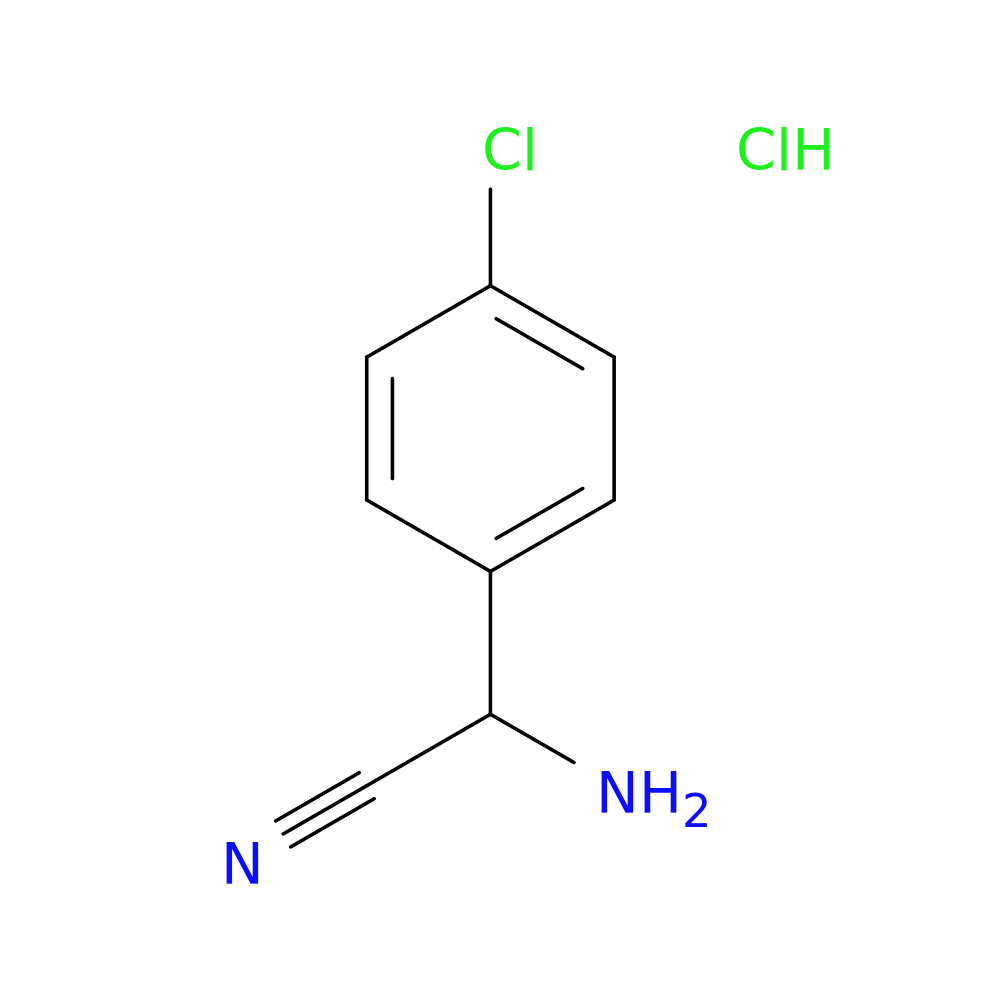2-Amino-2-(4-Chlorophenyl)Acetonitrile Hydrochloride
