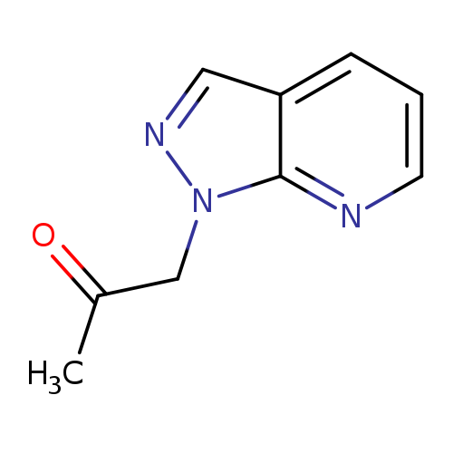 1-(1H-Pyrazolo[3,4-b]pyridin-1-yl)propan-2-one