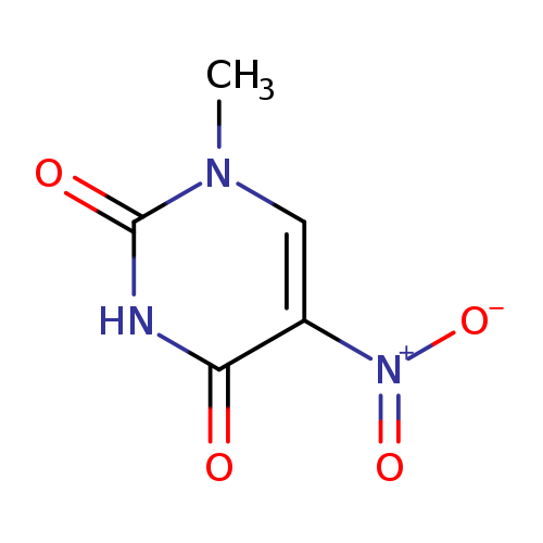 2,4(1H,3H)-Pyrimidinedione, 1-methyl-5-nitro-