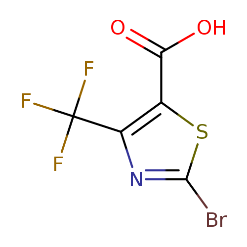5-Thiazolecarboxylic acid, 2-bromo-4-(trifluoromethyl)-