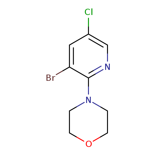 Morpholine, 4-(3-bromo-5-chloro-2-pyridinyl)-