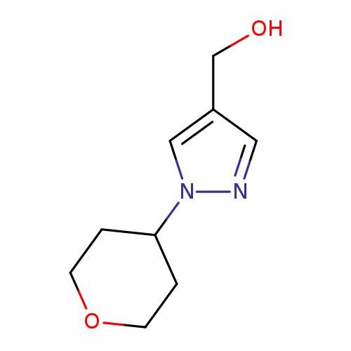 (1-(Tetrahydro-2h-pyran-4-yl)-1h-pyrazol-4-yl)methanol