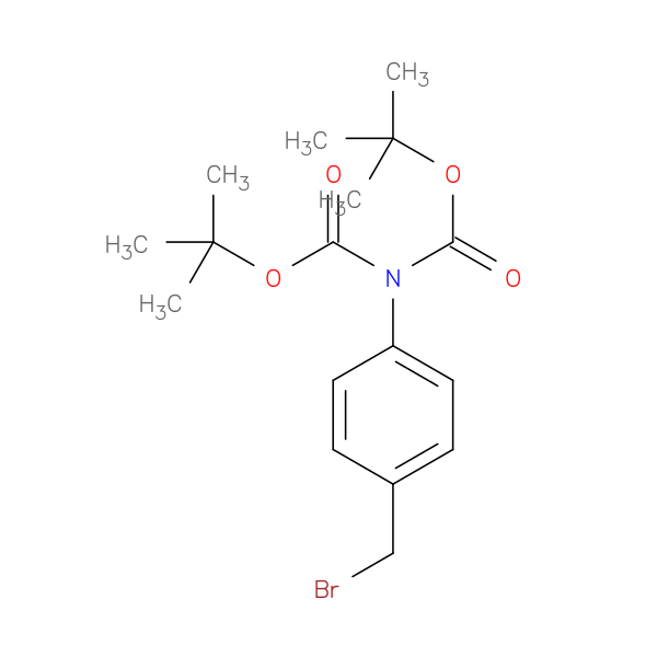 N,N-Di-boc-4-bromomethyl-phenylamine