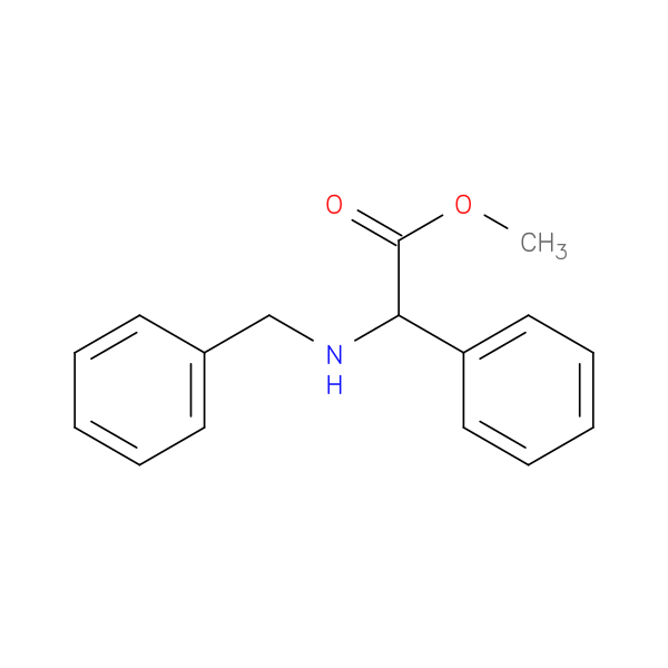 Benzeneacetic acid, a-[(phenylmethyl)amino]-, methyl ester