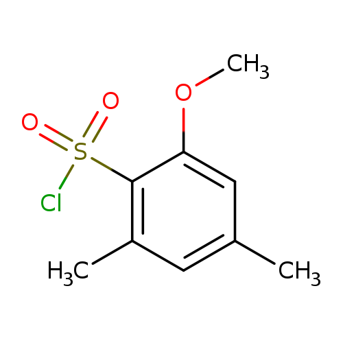 2-methoxy-4,6-dimethylbenzene-1-sulfonyl chloride
