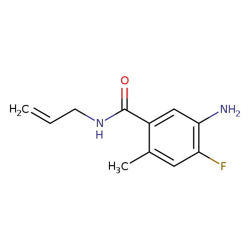 N-Allyl-5-amino-4-fluoro-2-methyl-benzamide