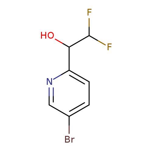 1-(5-bromopyridin-2-yl)-2,2-difluoroethan-1-ol