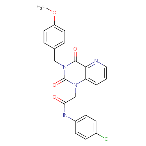 N-(4-chlorophenyl)-2-{3-[(4-methoxyphenyl)methyl]-2,4-dioxo-1H,2H,3H,4H-pyrido[3,2-d]pyrimidin-1-yl}acetamide