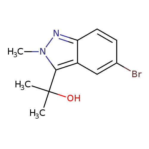 2-(5-bromo-2-methyl-2H-indazol-3-yl)propan-2-ol