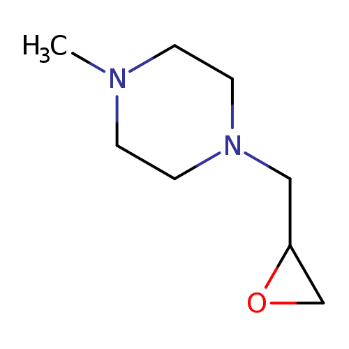 Piperazine, 1-methyl-4-(oxiranylmethyl)- (9CI)