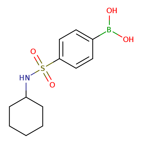 (4-(N-Cyclohexylsulfamoyl)phenyl)boronic acid