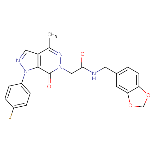 N-[(2H-1,3-benzodioxol-5-yl)methyl]-2-[1-(4-fluorophenyl)-4-methyl-7-oxo-1H,6H,7H-pyrazolo[3,4-d]pyridazin-6-yl]acetamide