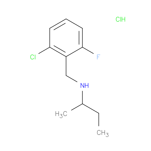 (butan-2-yl)[(2-chloro-6-fluorophenyl)methyl]amine hydrochloride
