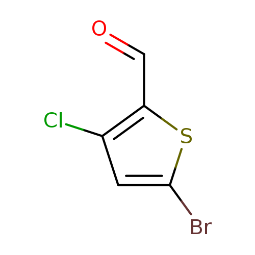 5-Bromo-3-chlorothiophene-2-carbaldehyde