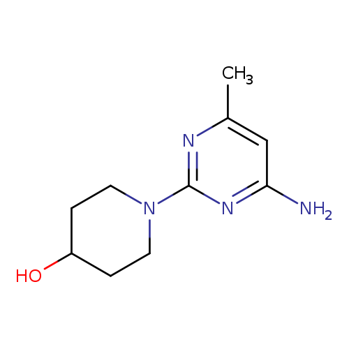 1-(4-amino-6-methylpyrimidin-2-yl)piperidin-4-ol