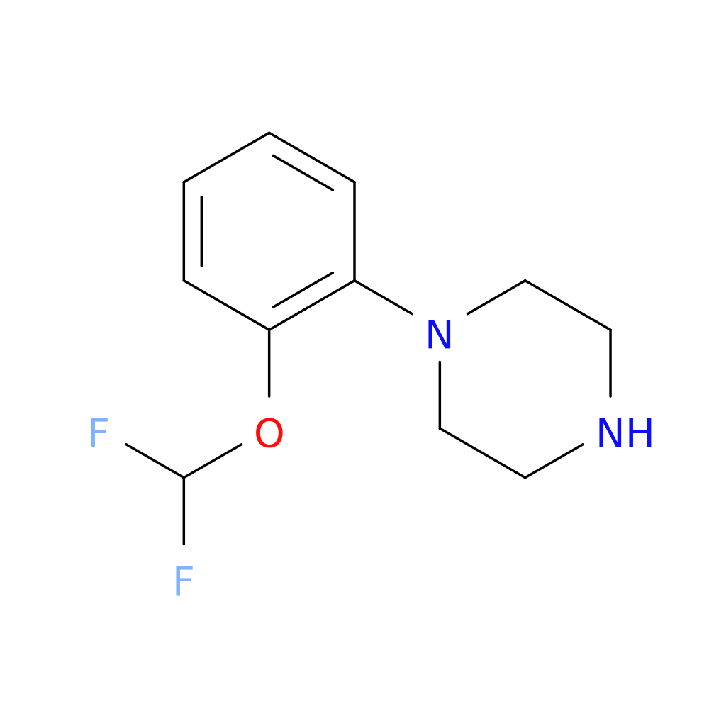 1-[2-(difluoromethoxy)phenyl]piperazine
