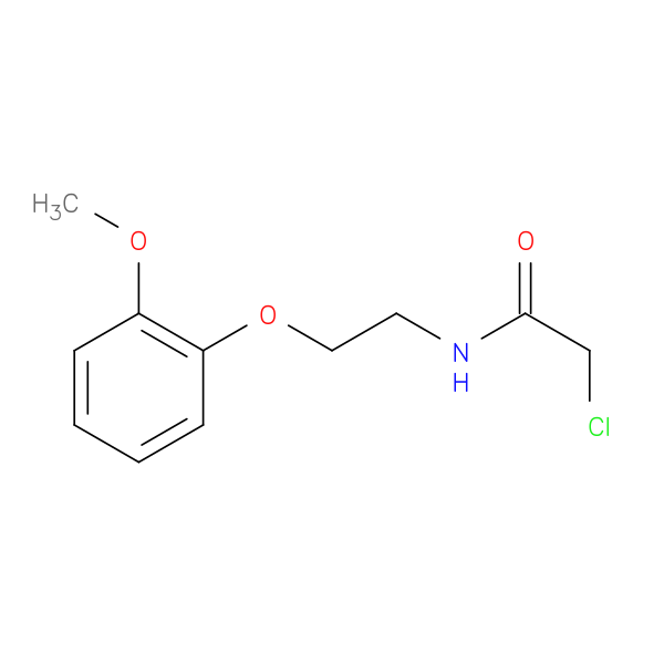 2-chloro-N-[2-(2-methoxyphenoxy)ethyl]acetamide