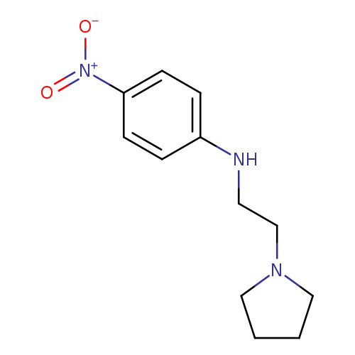 4-Nitro-N-[2-(pyrrolidin-1-yl)ethyl]aniline