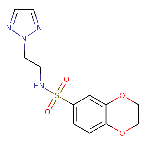 N-[2-(2H-1,2,3-triazol-2-yl)ethyl]-2,3-dihydro-1,4-benzodioxine-6-sulfonamide