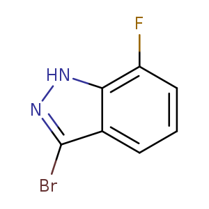 1H-Indazole, 3-bromo-7-fluoro-